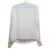 Camisa Coinage Manga Longa Off White Botões Dourados Transparência - Imagem 4